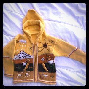 Hand-knit Peruvian Sweater